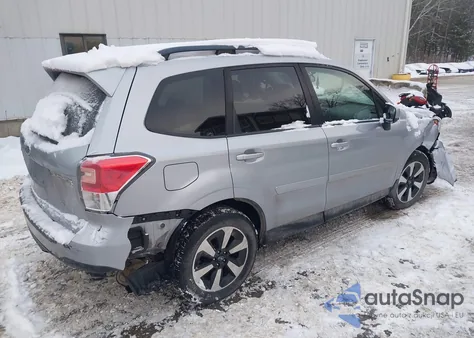 2017 Subaru Forester 2.5I Premium from USA, damaged, VIN JF2SJAECXHH505184